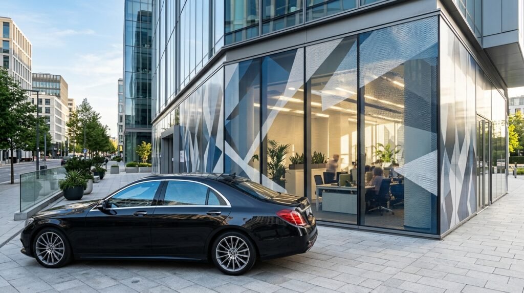 a modern office building and 202606230050